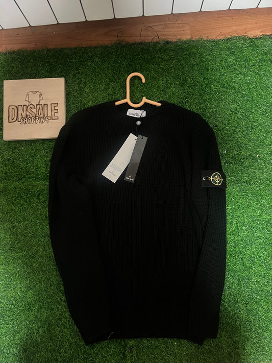 Stone Island Dzemper Crni