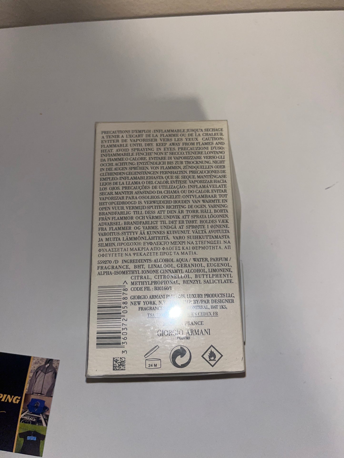 Acqua di Gio Giorgio Armani Parfem 100 ml