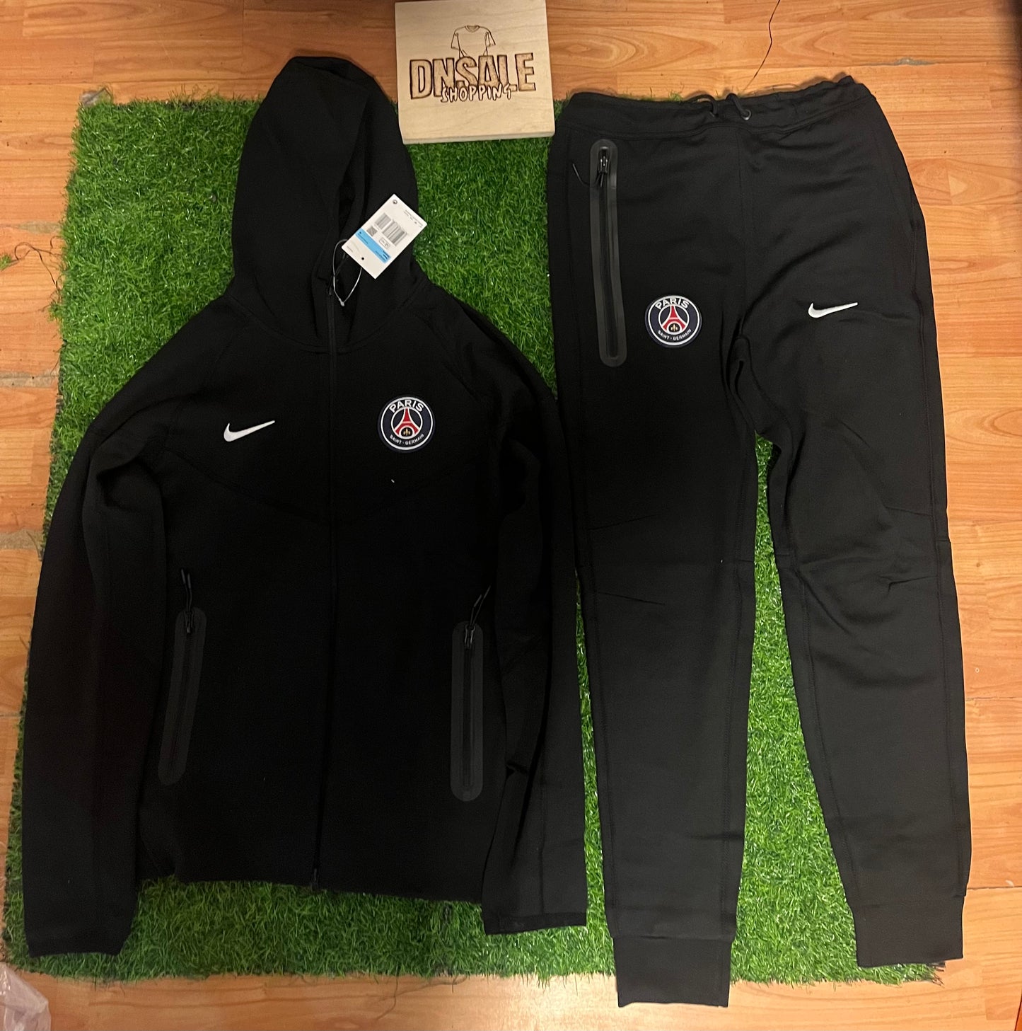 Nike Tech Fleece Psg Komplet Crni