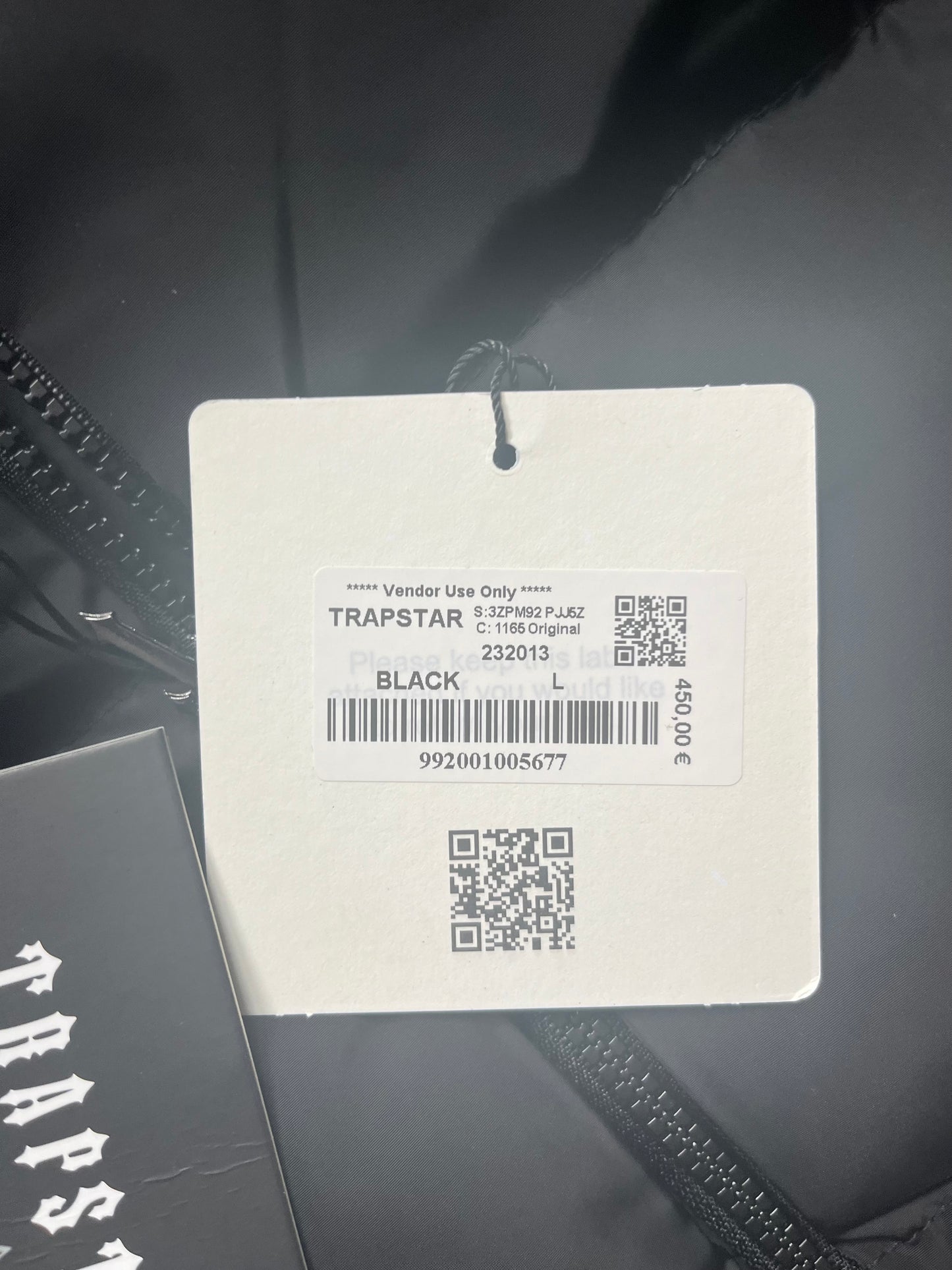 Trapstat Prsluk Crni