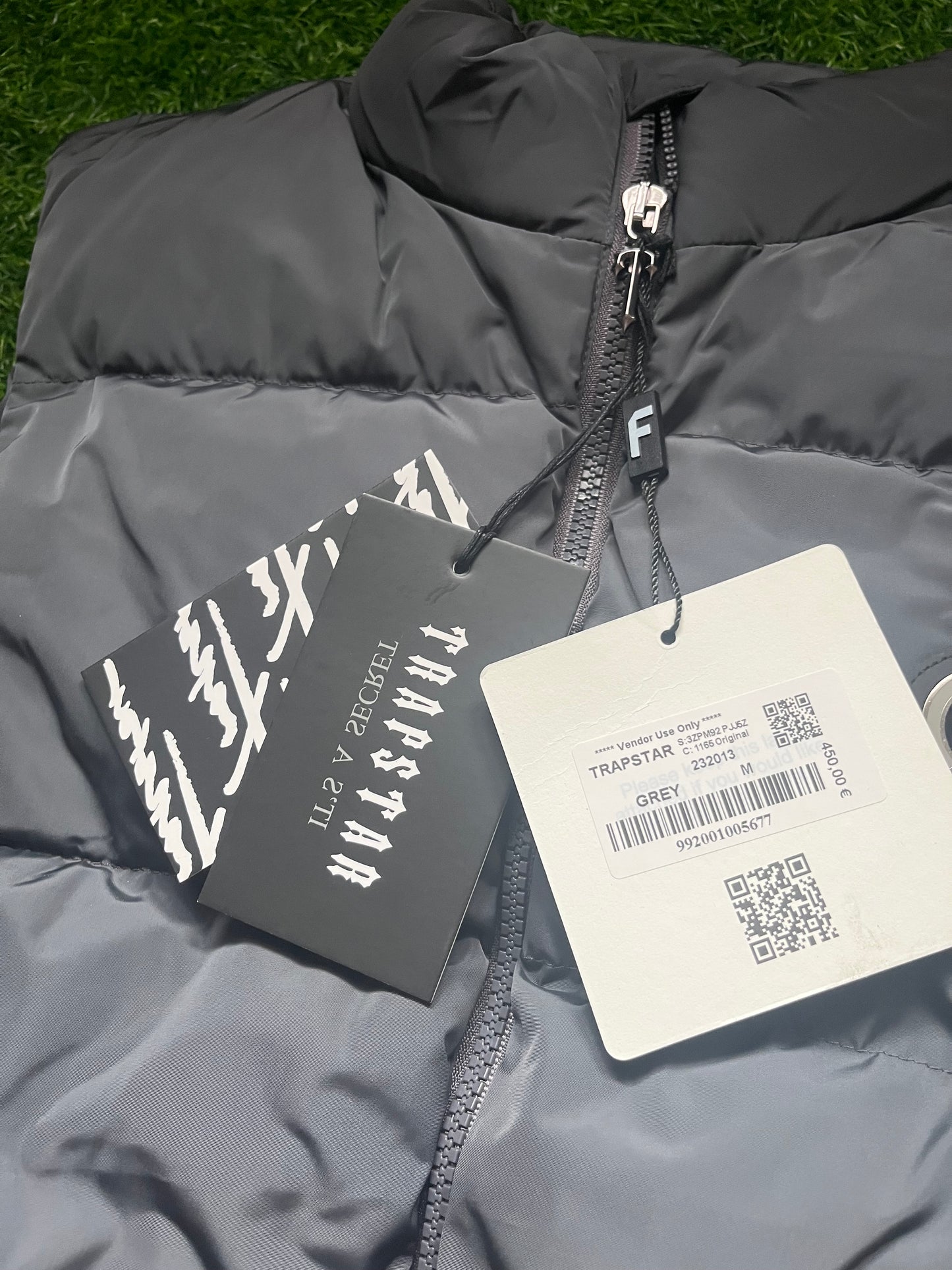 Trapstar Prsluk Crno/Sivi