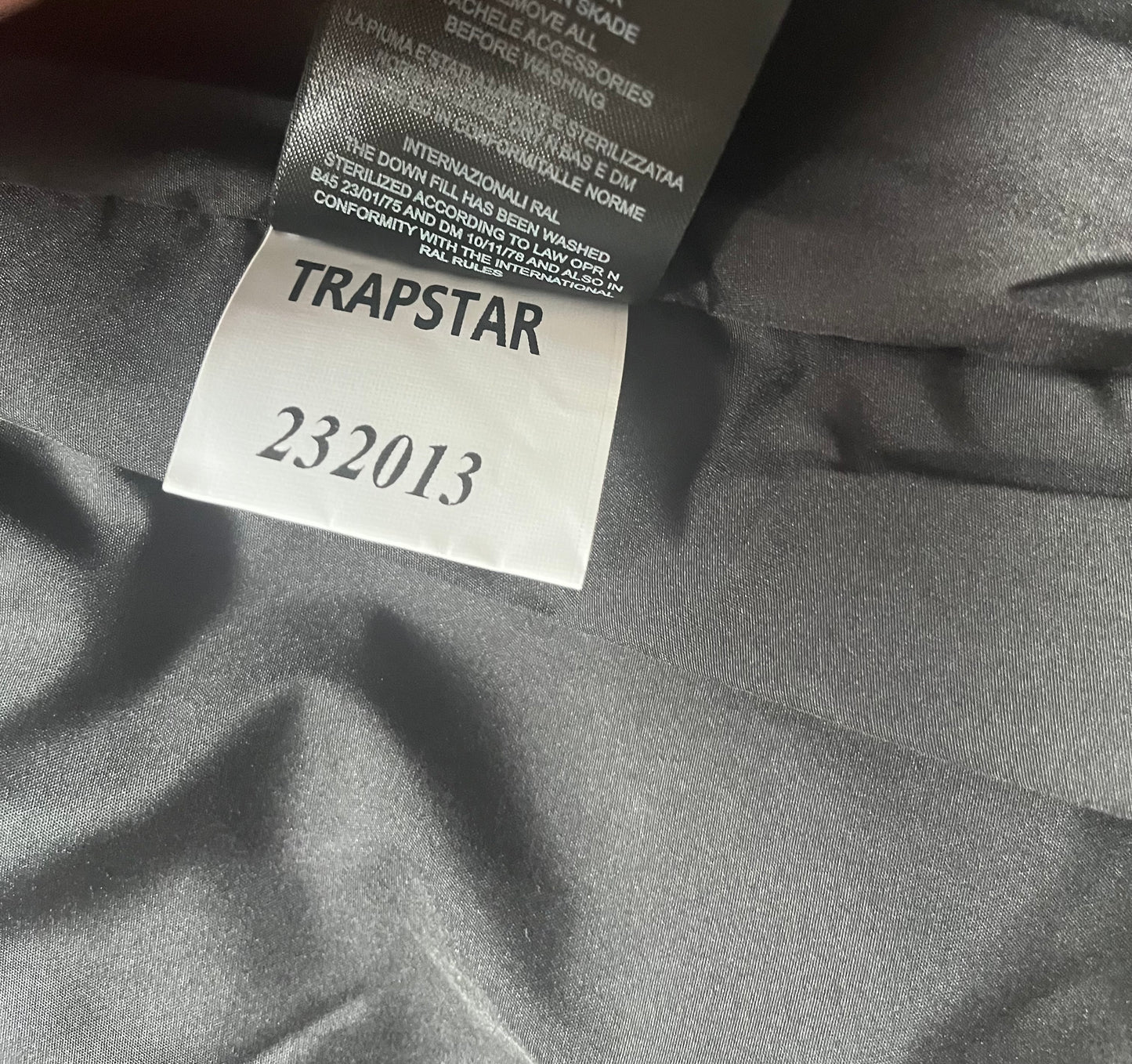 Trapstat Prsluk Crni