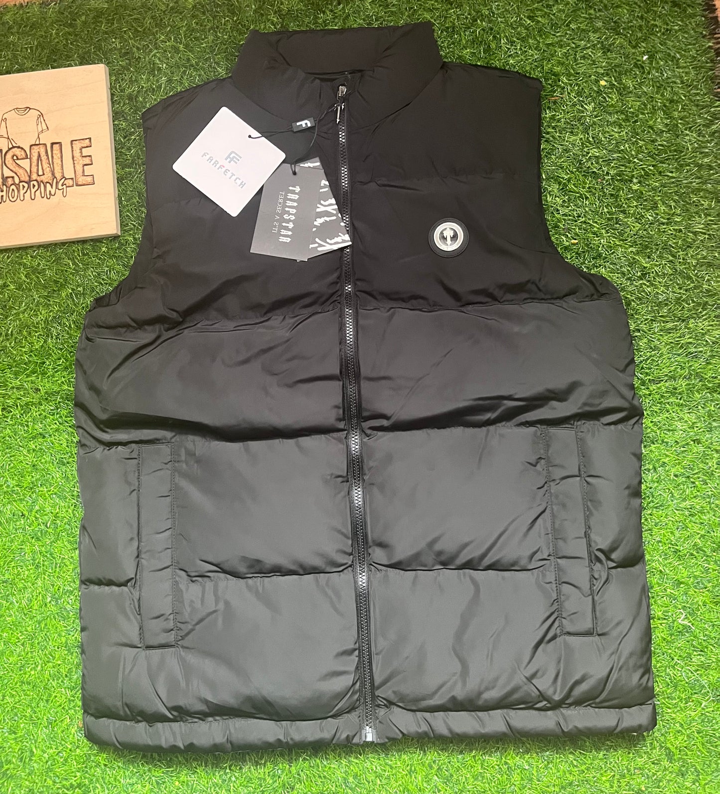 Trapstat Prsluk Crni