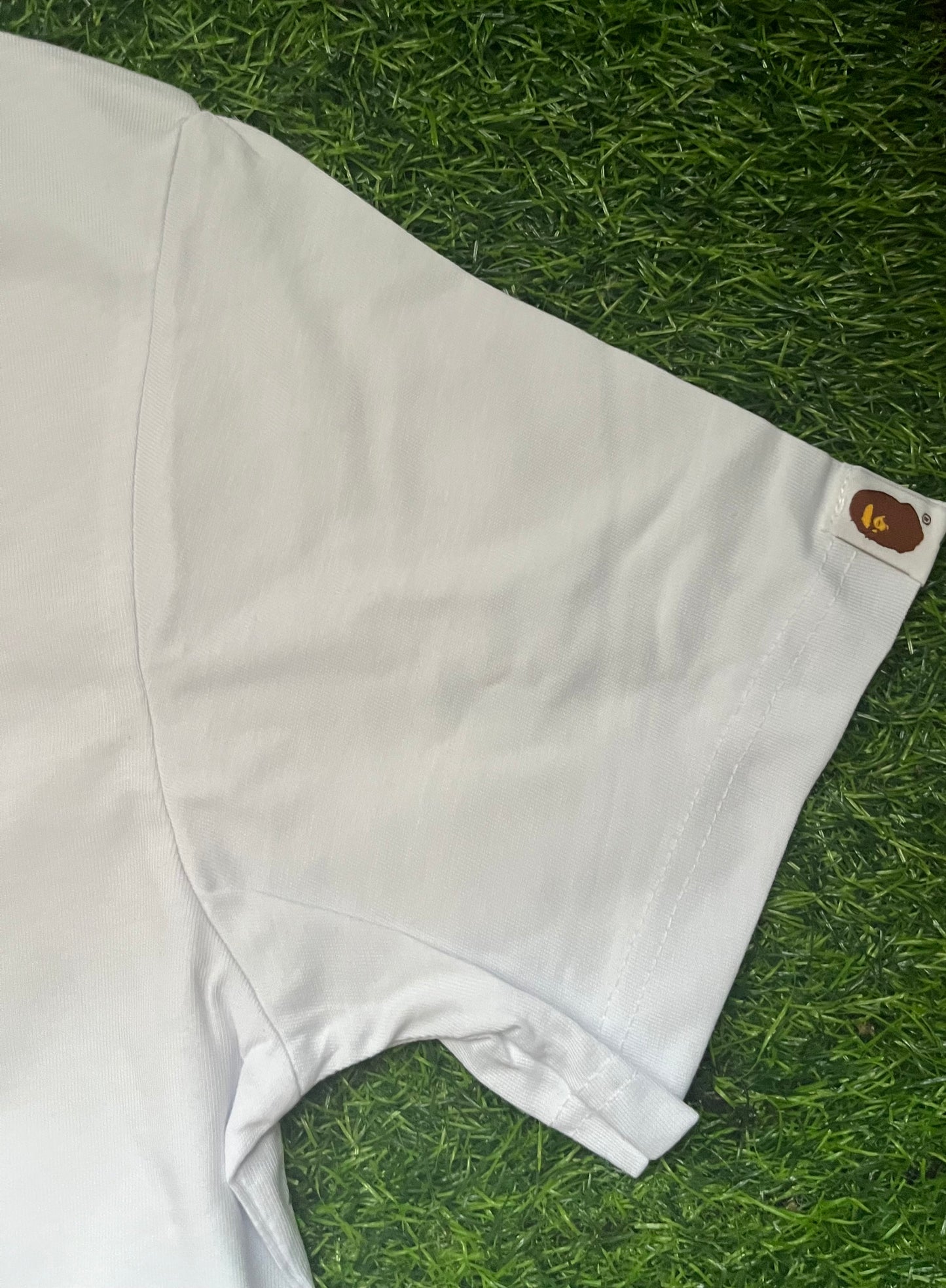 Bape Pink Majica Bela