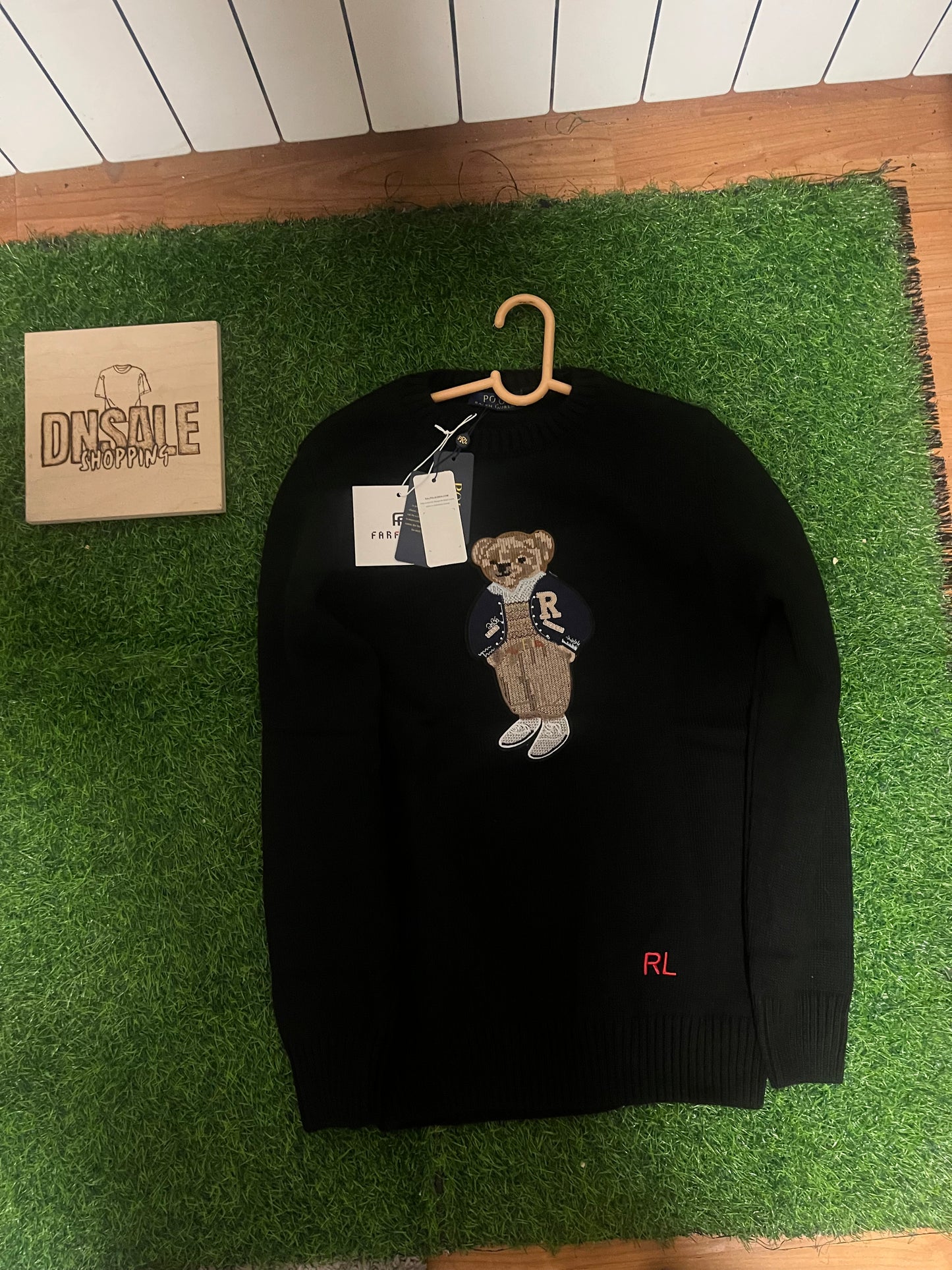 Polo Ralph Lauren Dzemper Crni