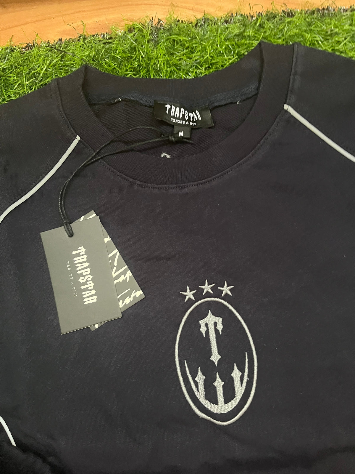 Trapstar Logo Summer Set Crni