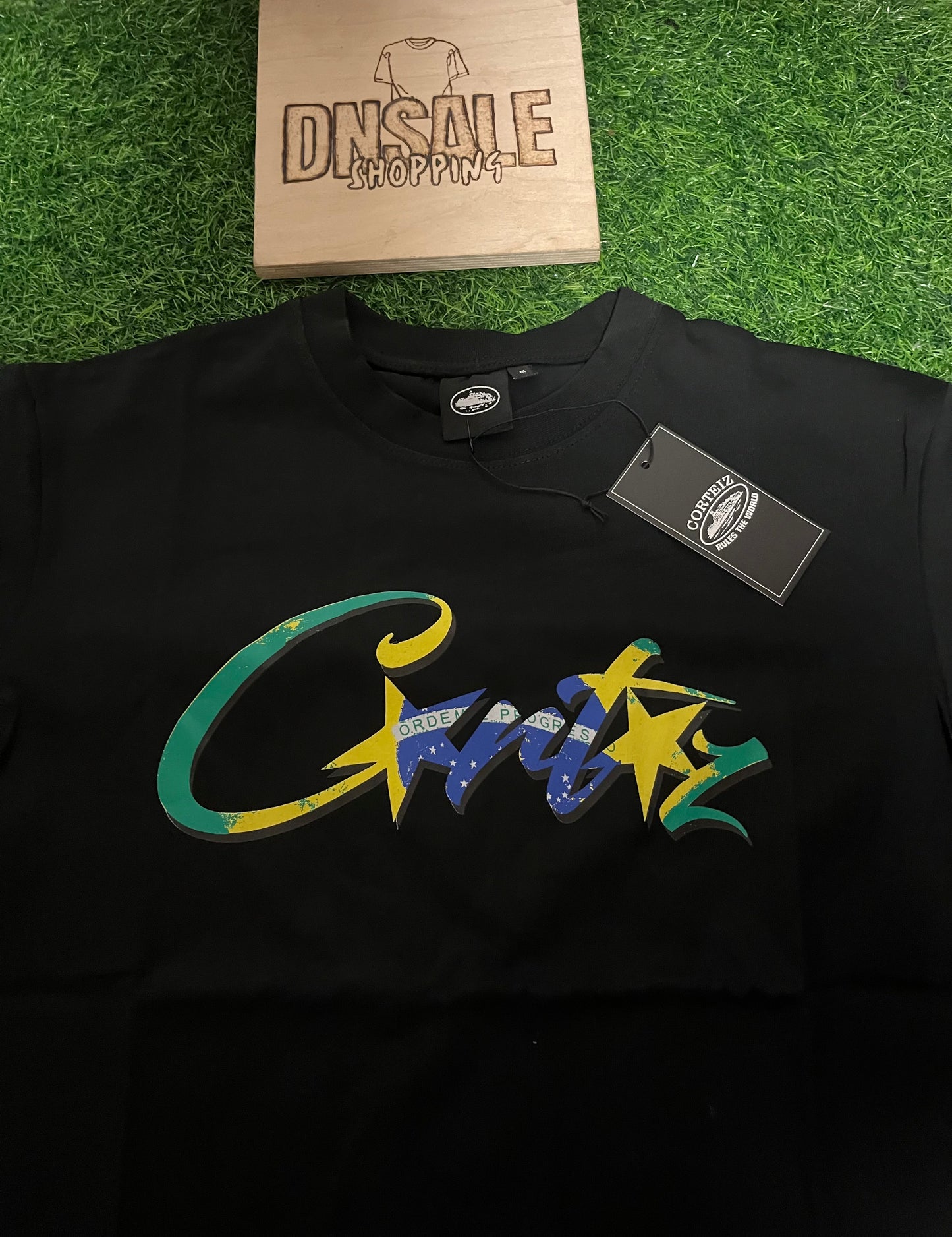Corteiz Brasil Crna Majica