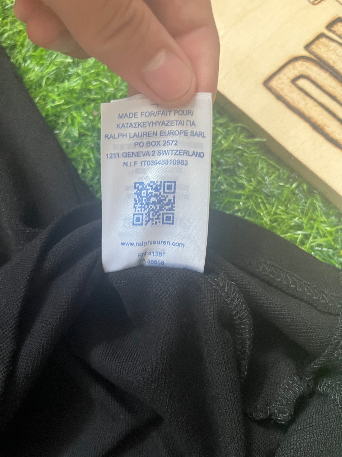 Ralph Lauren Polo Majica Crna