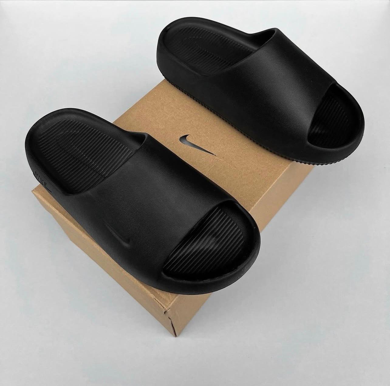 Nike Calm Papuce Crne