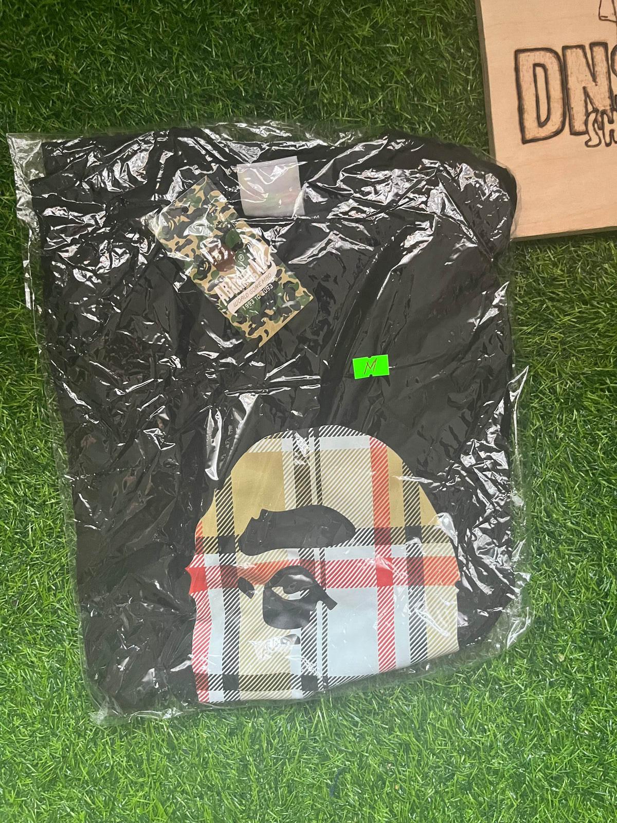 Bape x Burberry Majica Crna