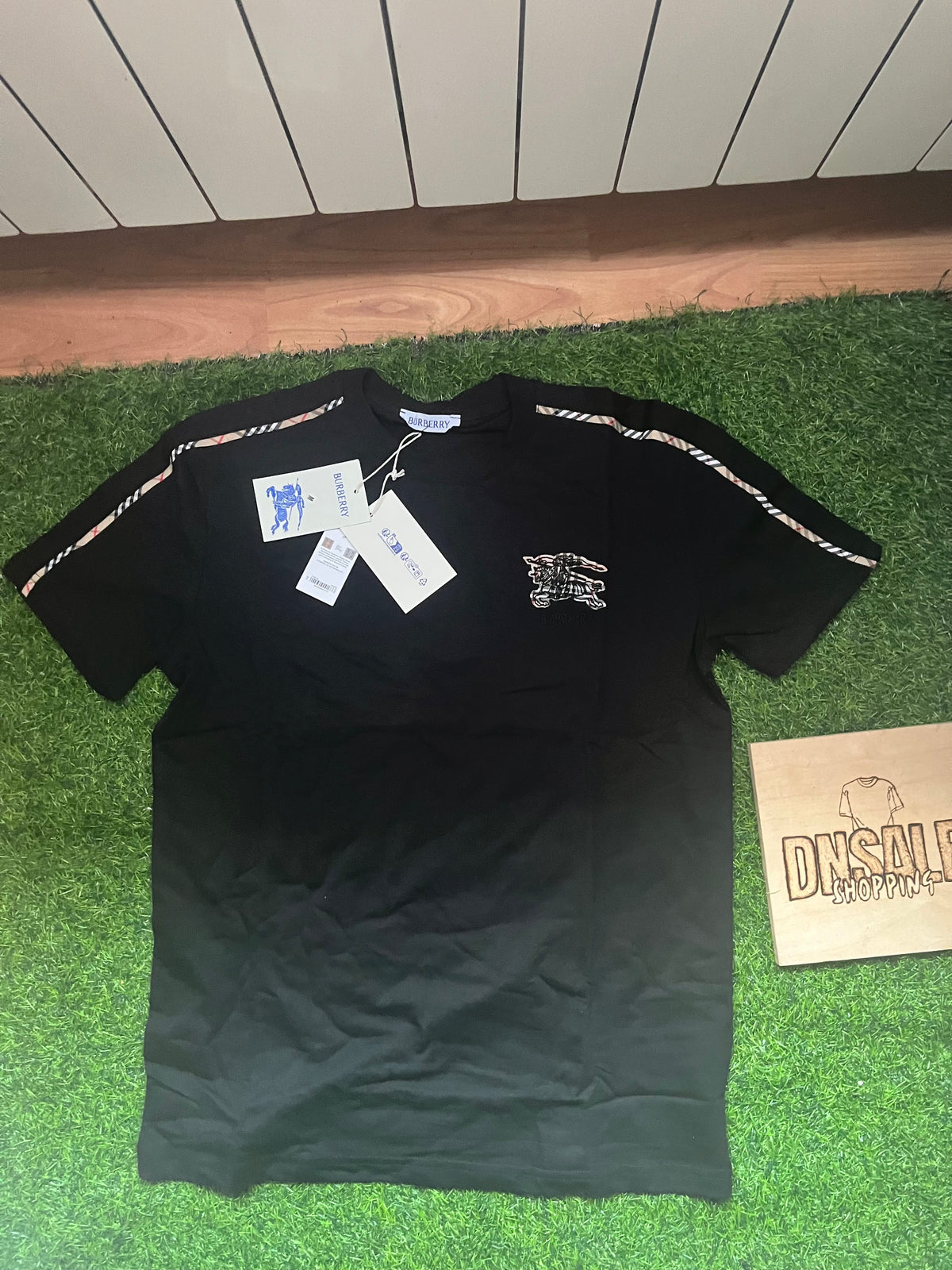 Burberry Summer Set ( Majica + Sorc ) Crni