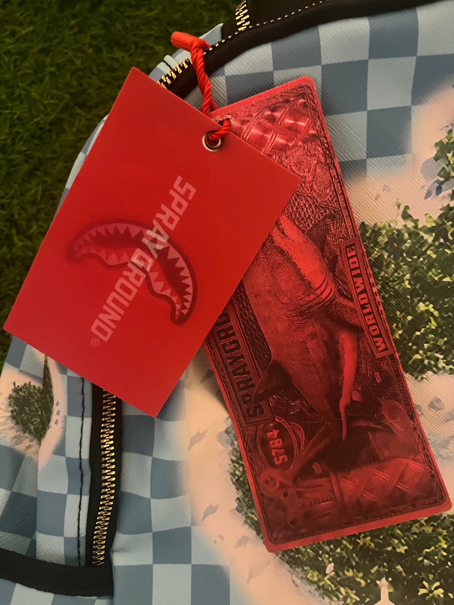 Sprayground Dollar Ranac Svetlo Plavi -40%%