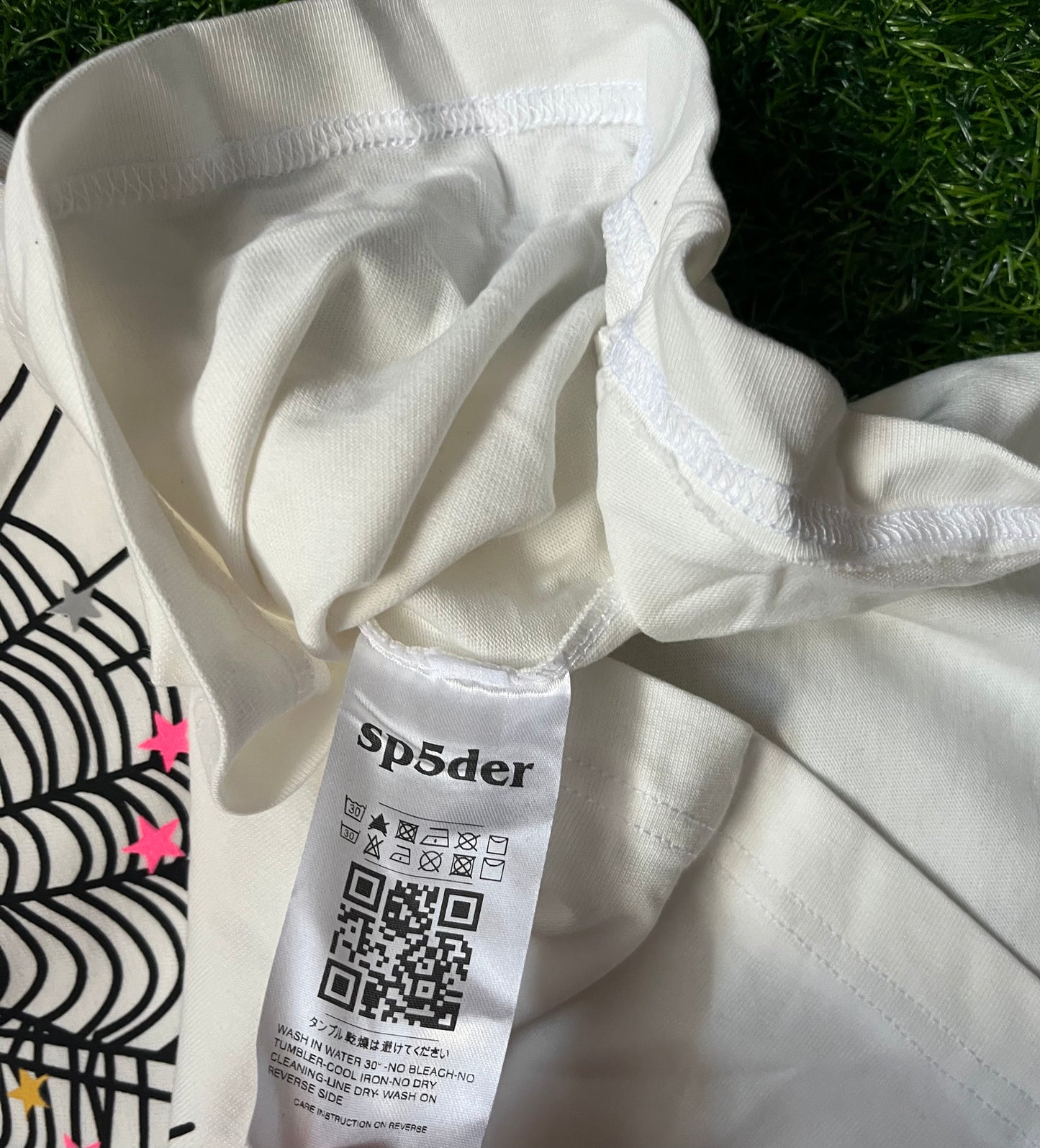 Sp5der Pink Letnji Komplet Beli ( Majica + Sorc )