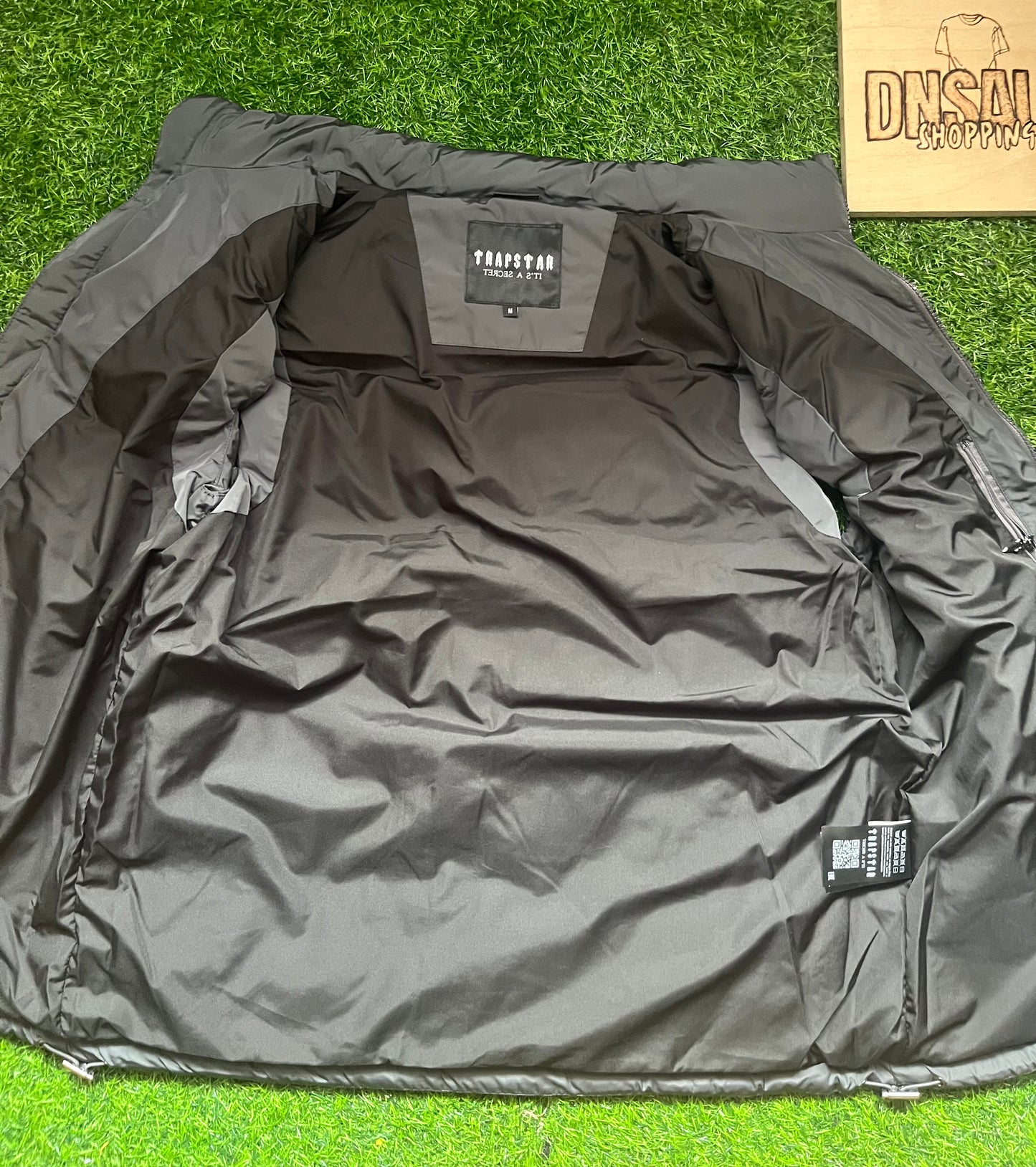 Trapstar Prsluk Crno/Sivi