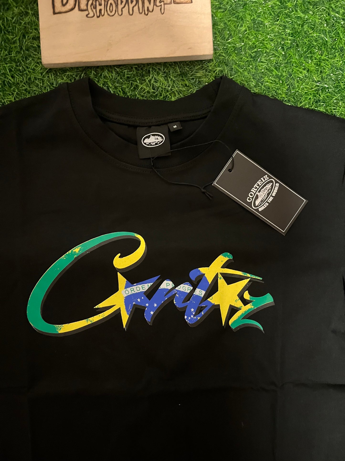 Corteiz Brasil Crna Majica