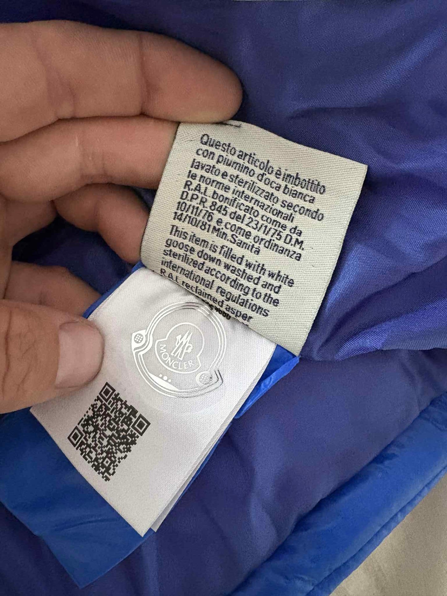 Moncler Maya Blue Original ®️