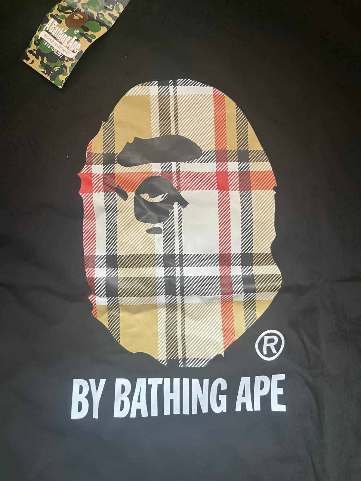 Bape x Burberry Majica Crna