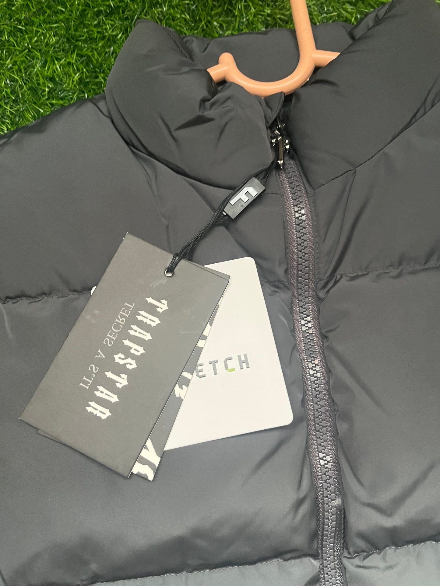 Trapstar Prsluk Crno/Sivi