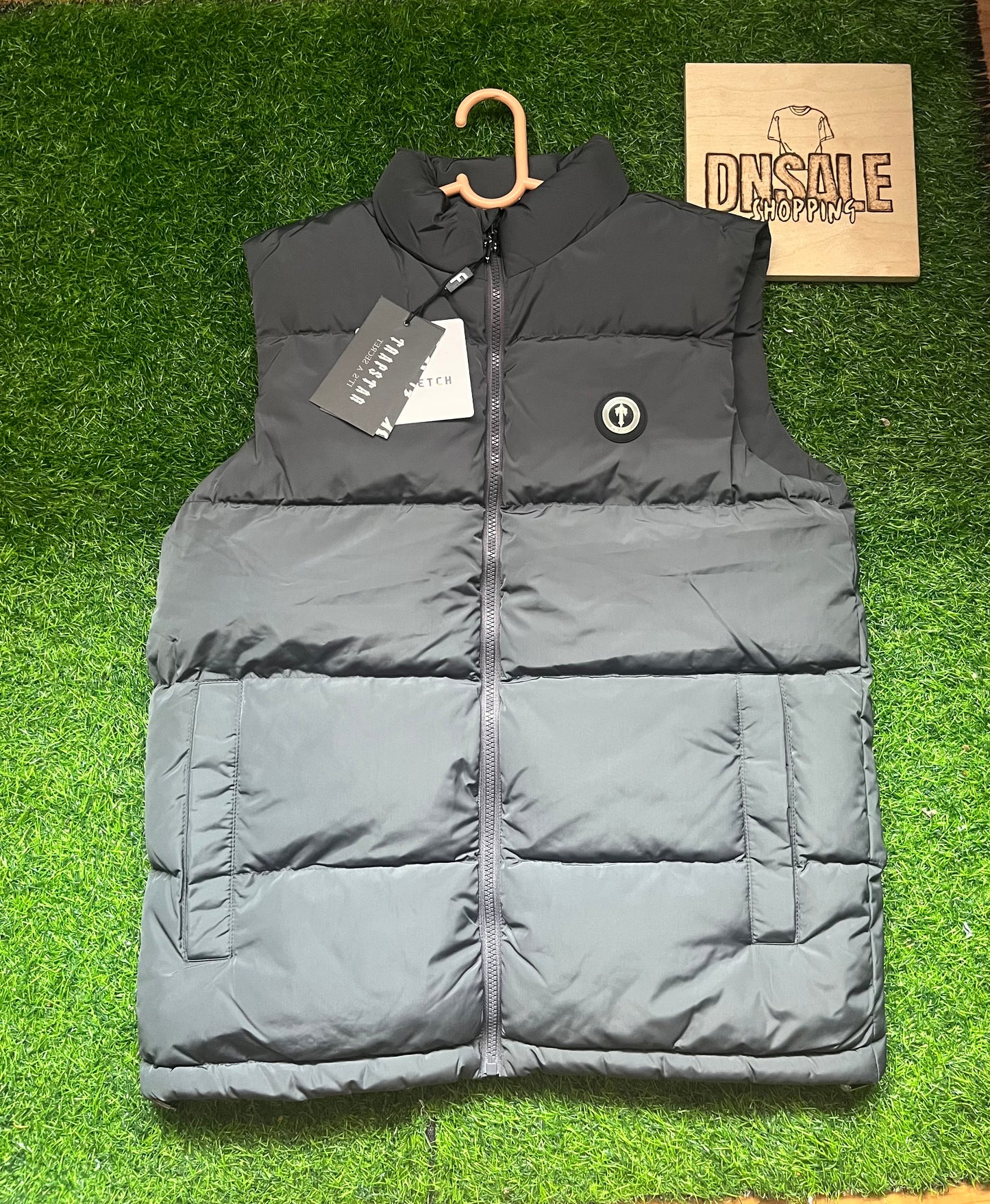 Trapstar Prsluk Crno/Sivi