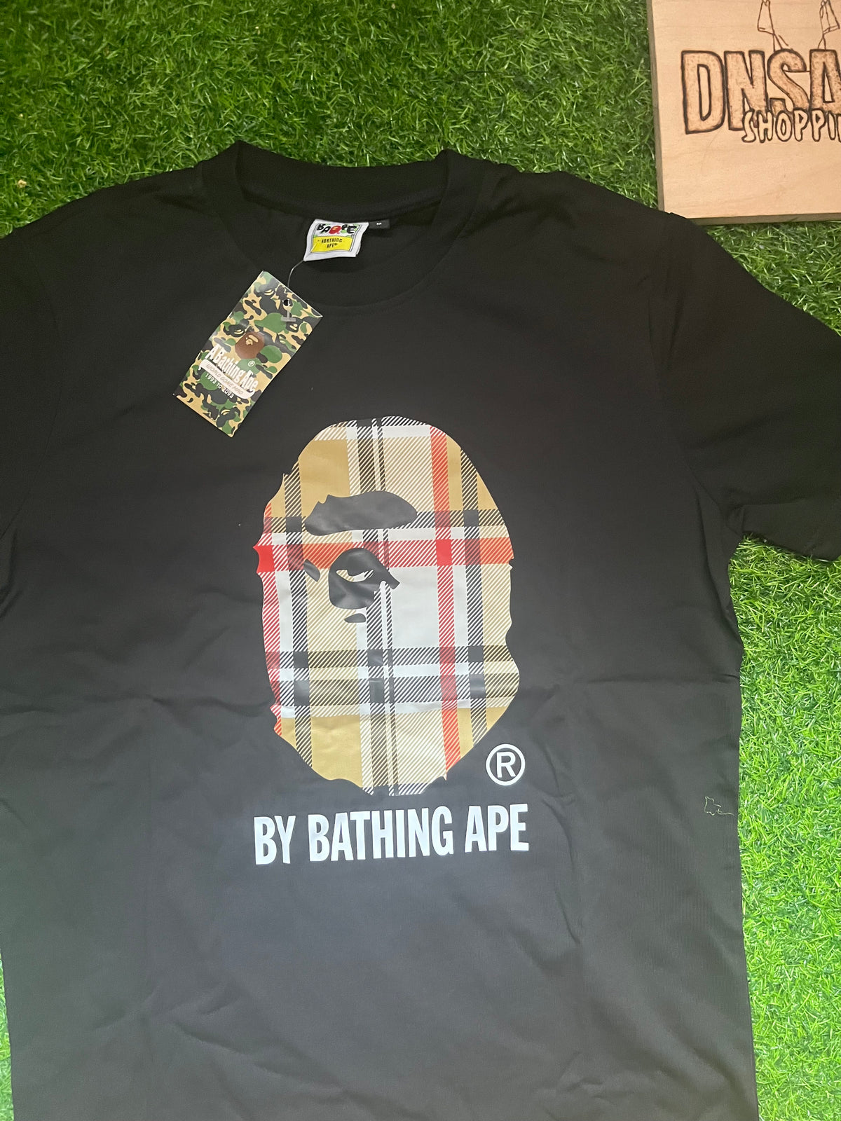 Bape x Burberry Majica Crna
