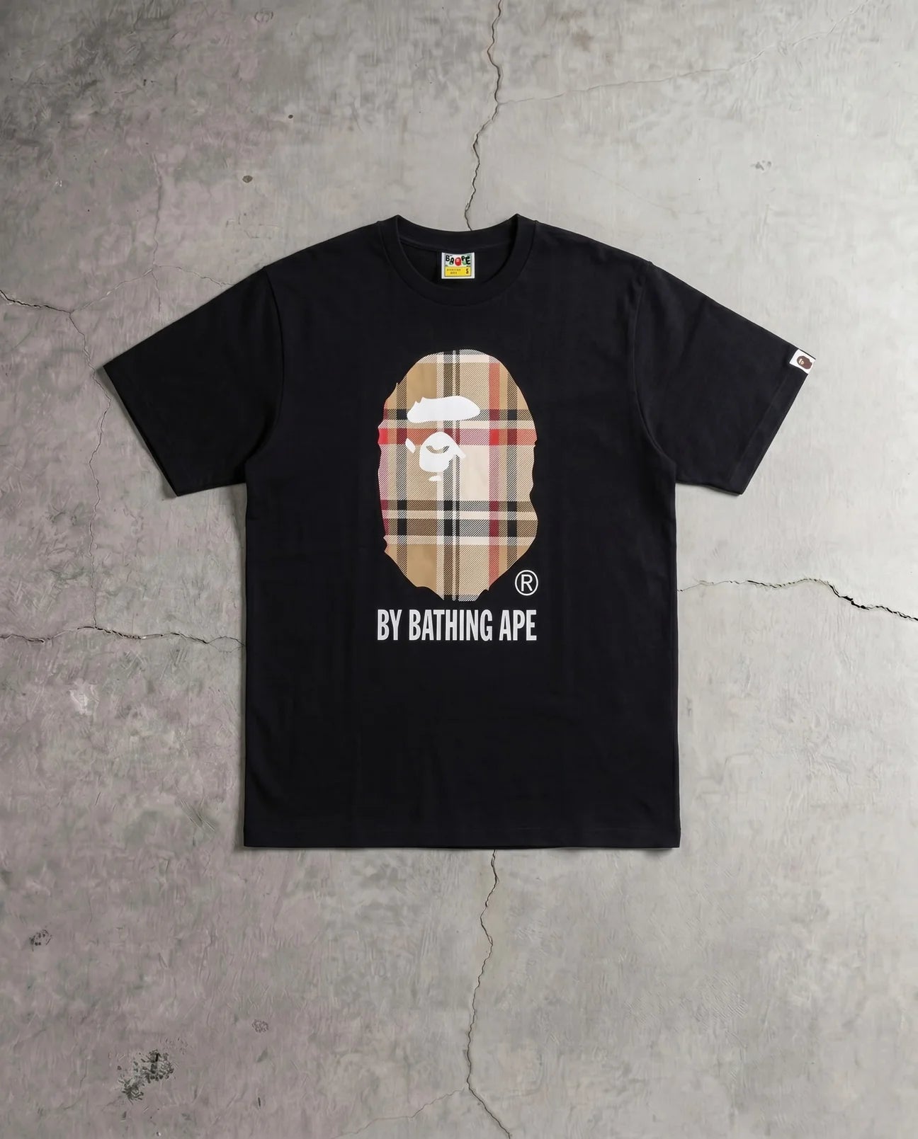 Bape x Burberry Majica Crna