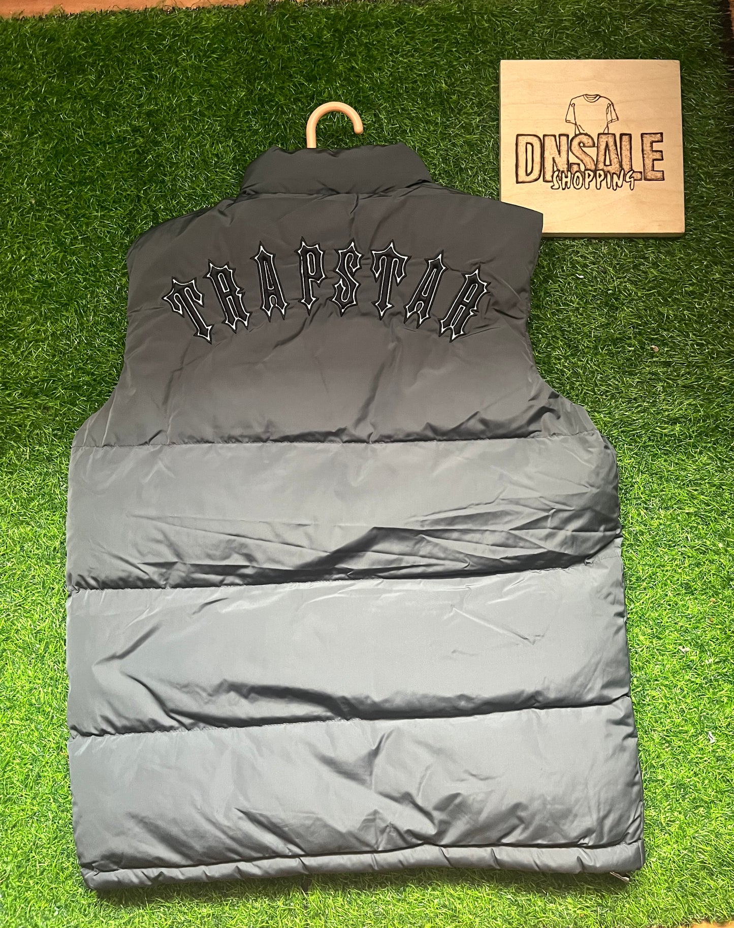 Trapstar Prsluk Crno/Sivi