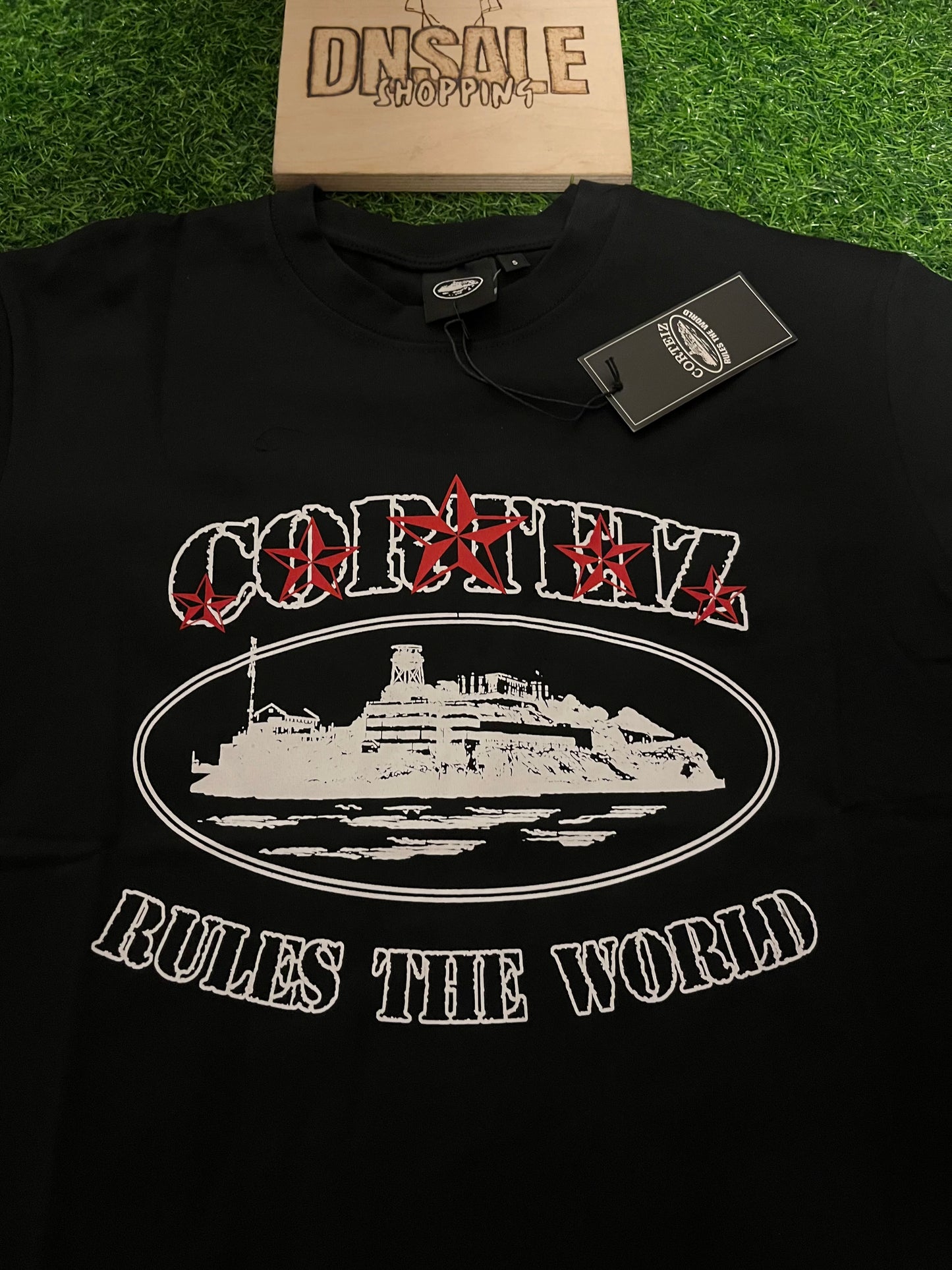 Corteiz Rules The World Majica Crna