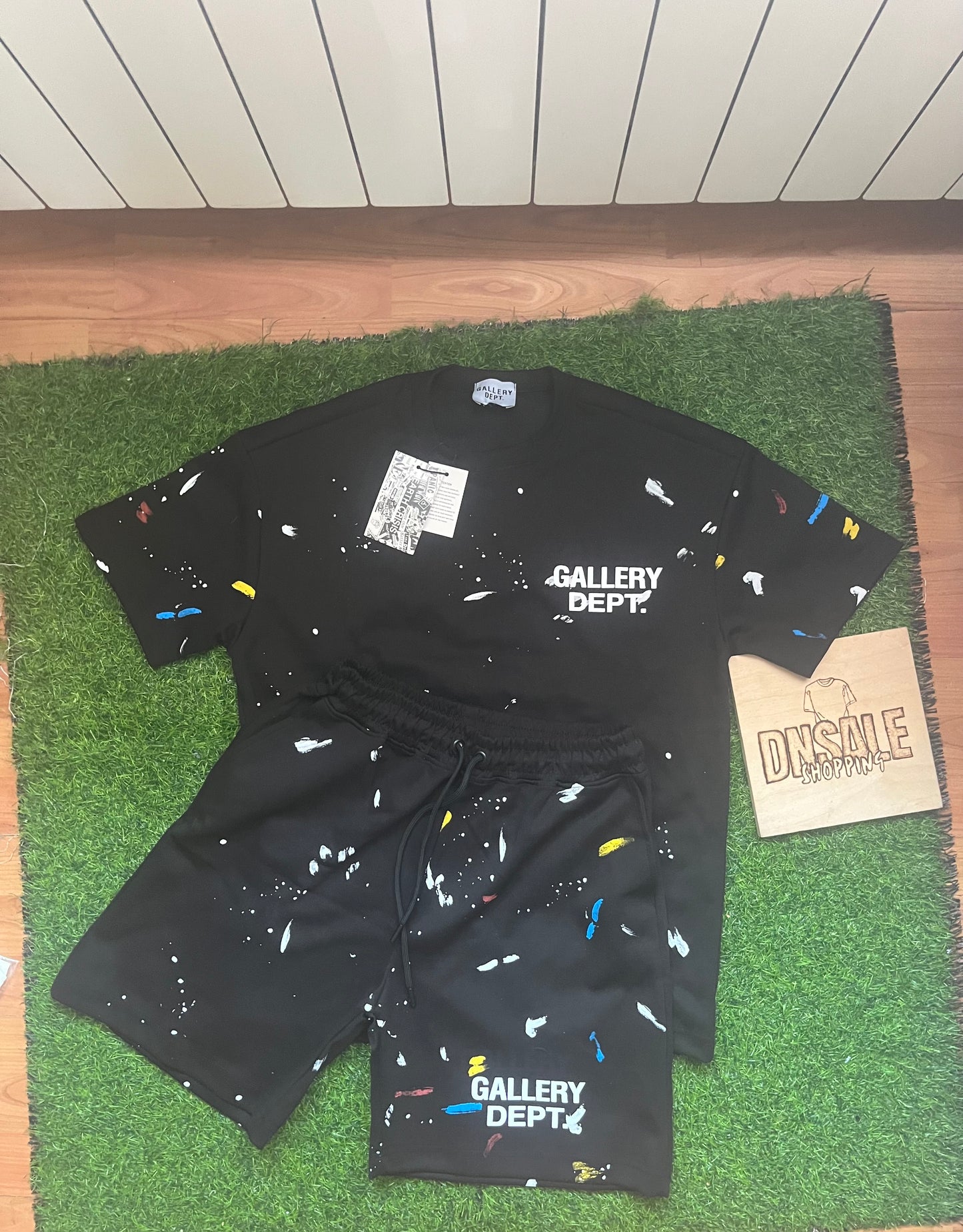 Gallery Dept Summer Set Crni ( Majica + Sorc )